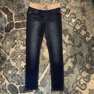 Vanilla Star girls stretchy jeggings 8